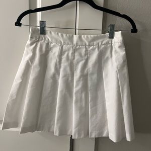 Aritzia Sunday Best High-Waisted Pleated Mini Skirt